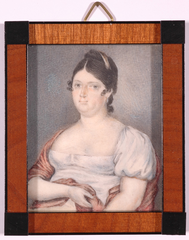 Unknown Artist, Austria - Two Miniatures On Ivory Of A Married Couple, 1820's